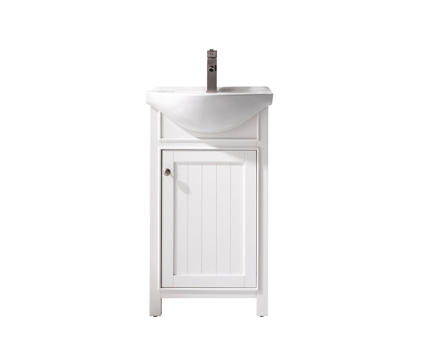 Marian 20" Single Sink Vanity with Porcelain Top