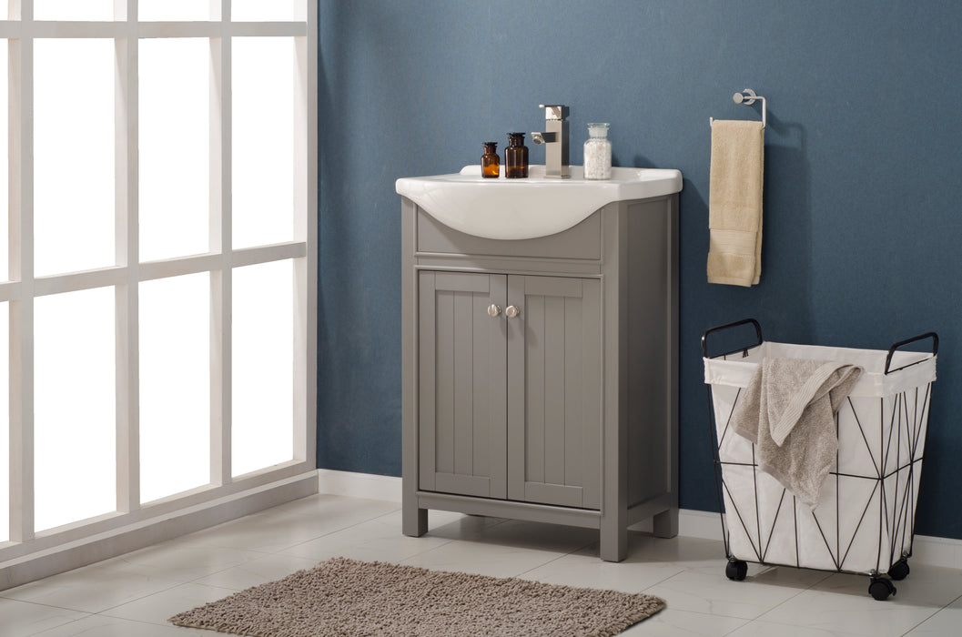 Marian 24" Single Sink Vanity with Porcelain Top