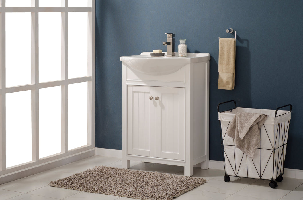 Marian 24" Single Sink Vanity with Porcelain Top