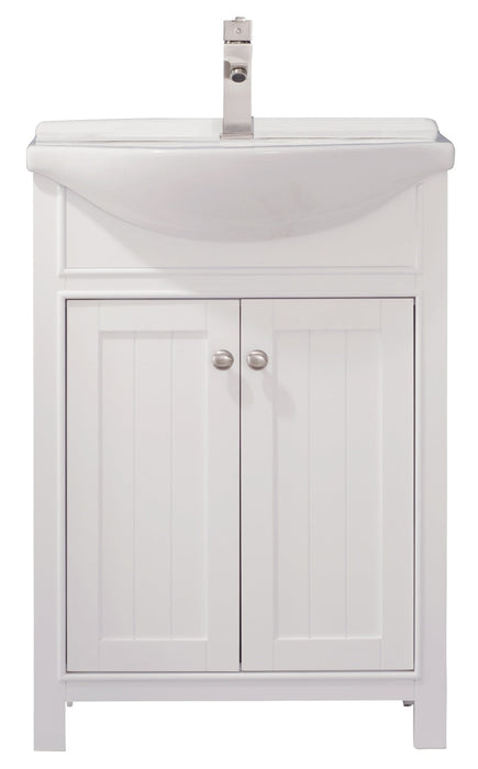 Marian 24" Single Sink Vanity with Porcelain Top