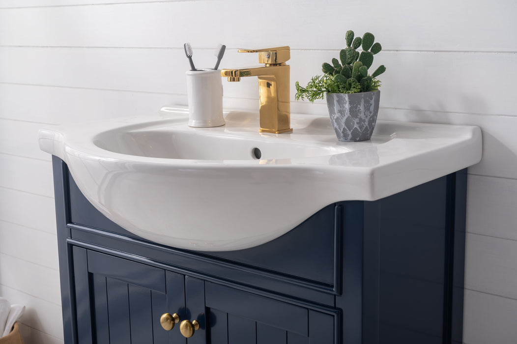 Marian 30" Single Sink Vanity with Porcelain Top