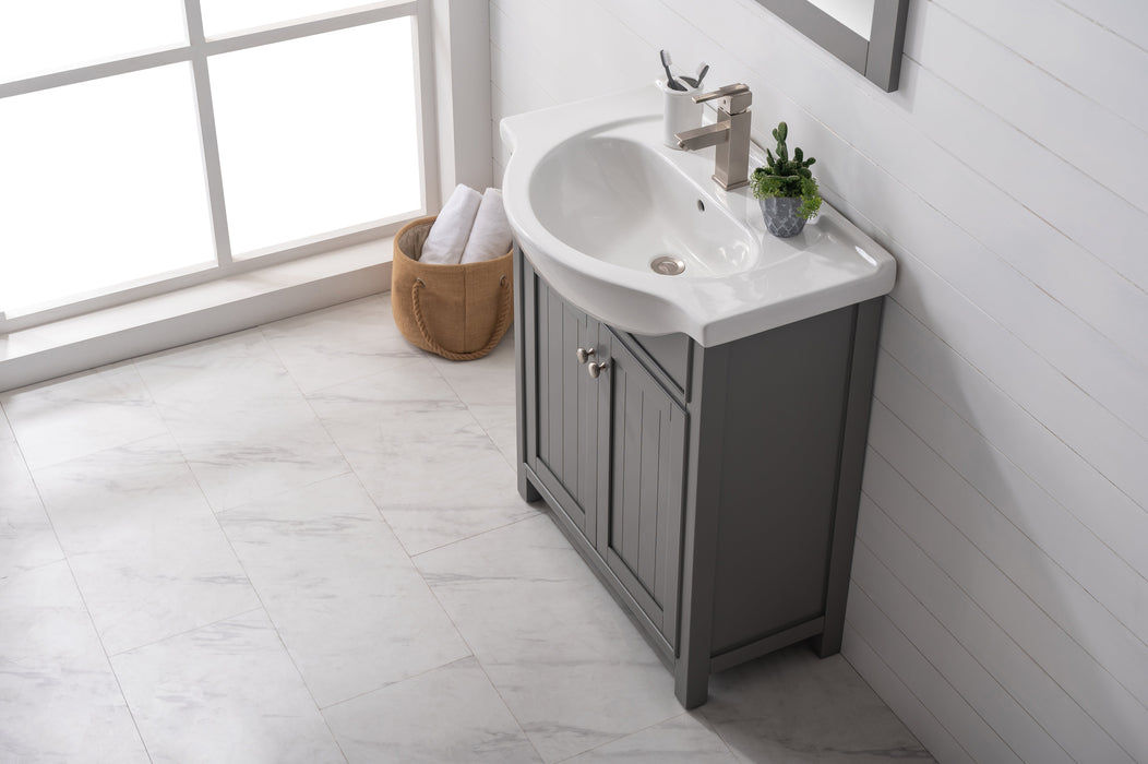 Marian 30" Single Sink Vanity with Porcelain Top