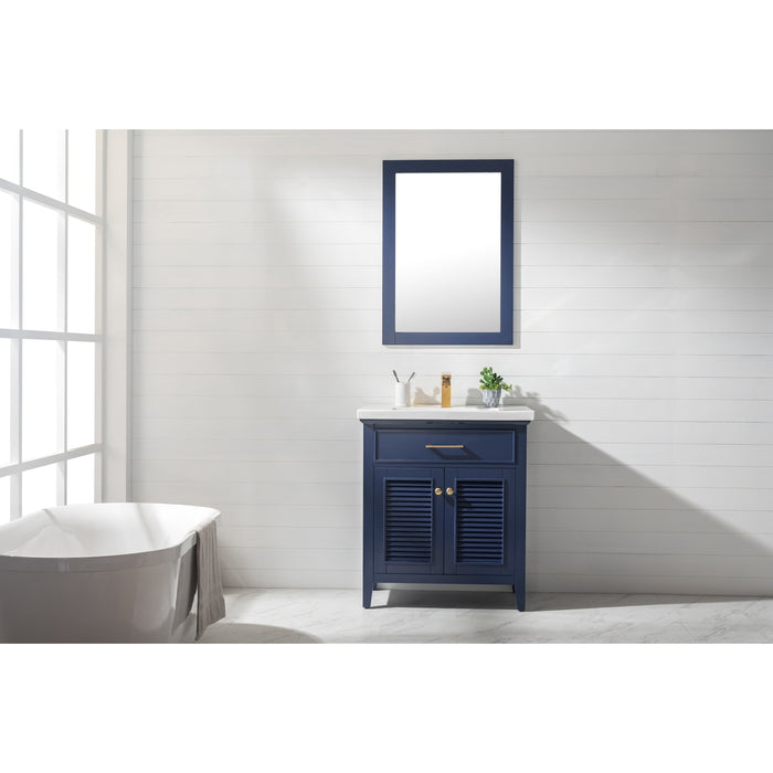 Cameron 30" Single Sink Vanity with Porcelain Top