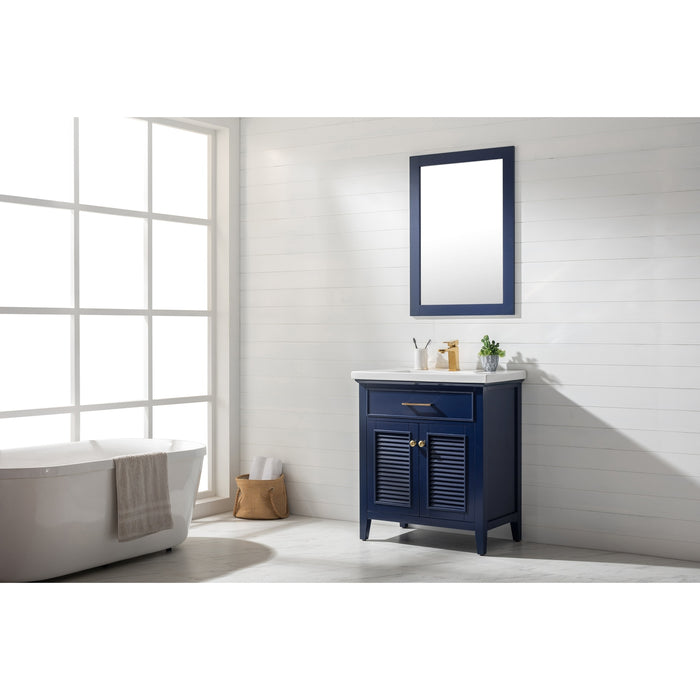 Cameron 30" Single Sink Vanity with Porcelain Top