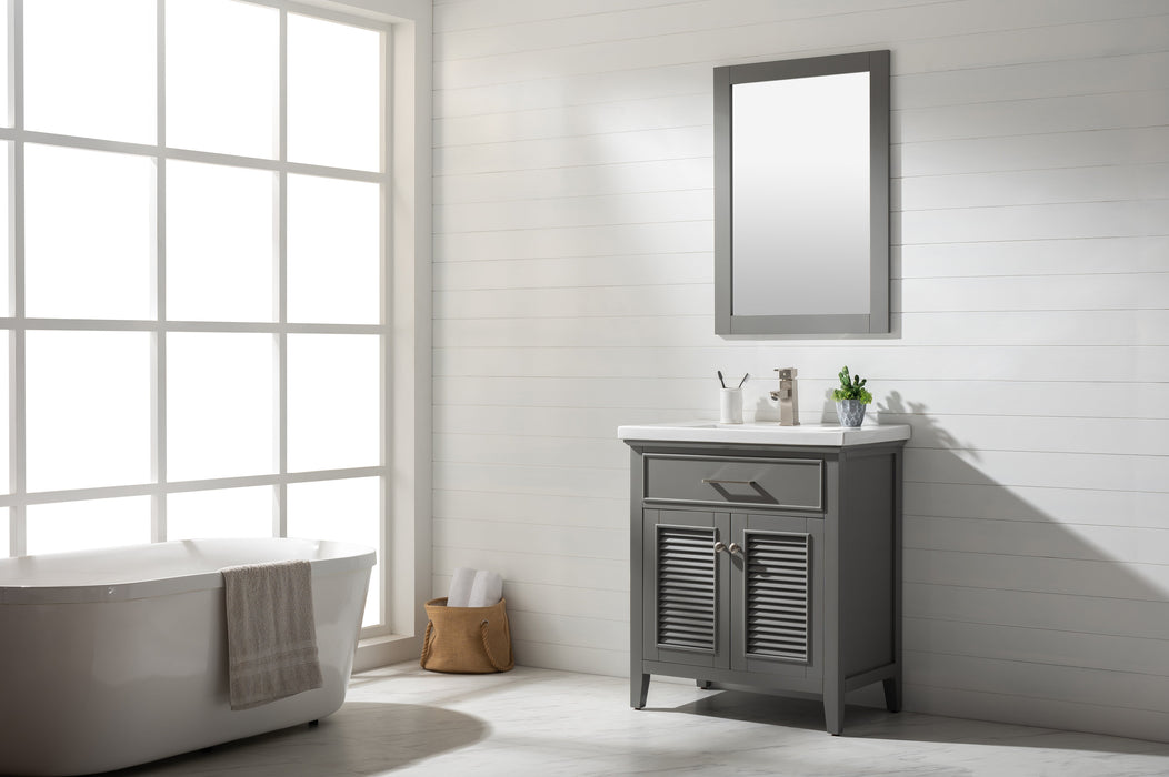 Cameron 30" Single Sink Vanity with Porcelain Top