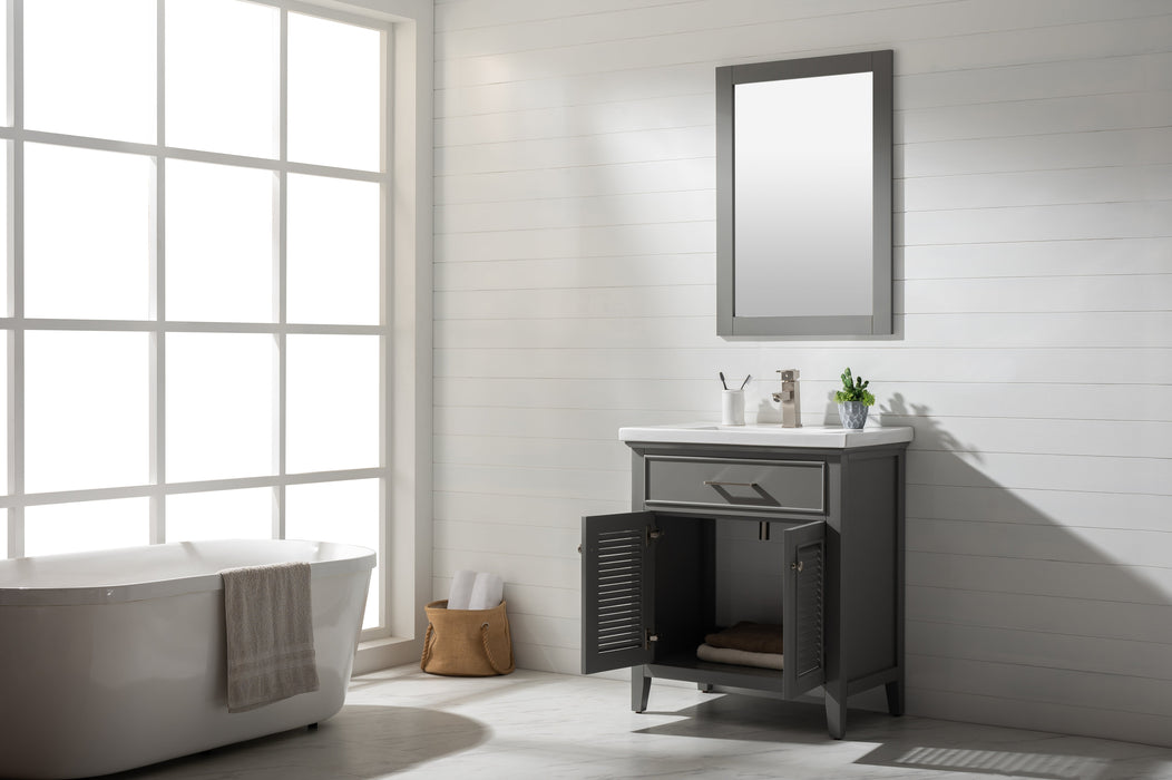 Cameron 30" Single Sink Vanity with Porcelain Top