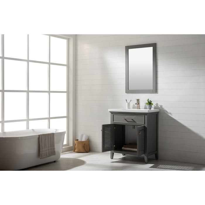 Cameron 30" Single Sink Vanity with Porcelain Top