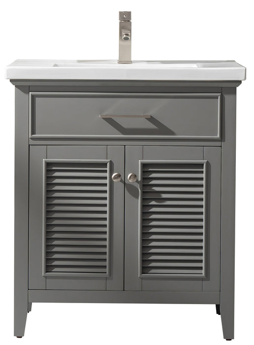 Cameron 30" Single Sink Vanity with Porcelain Top