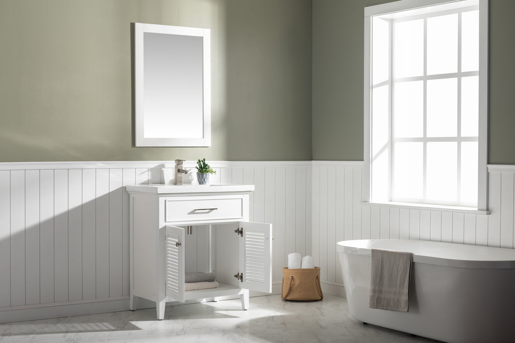 Cameron 30" Single Sink Vanity with Porcelain Top