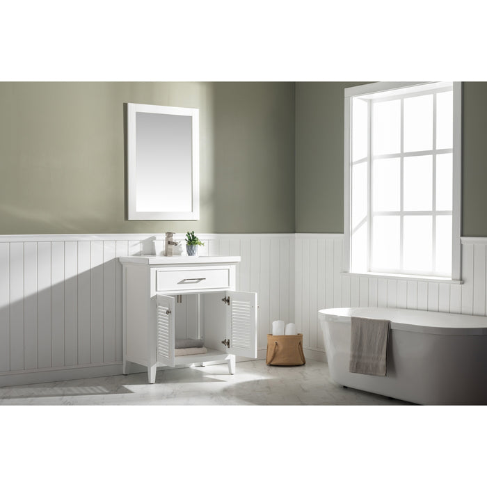 Cameron 30" Single Sink Vanity with Porcelain Top