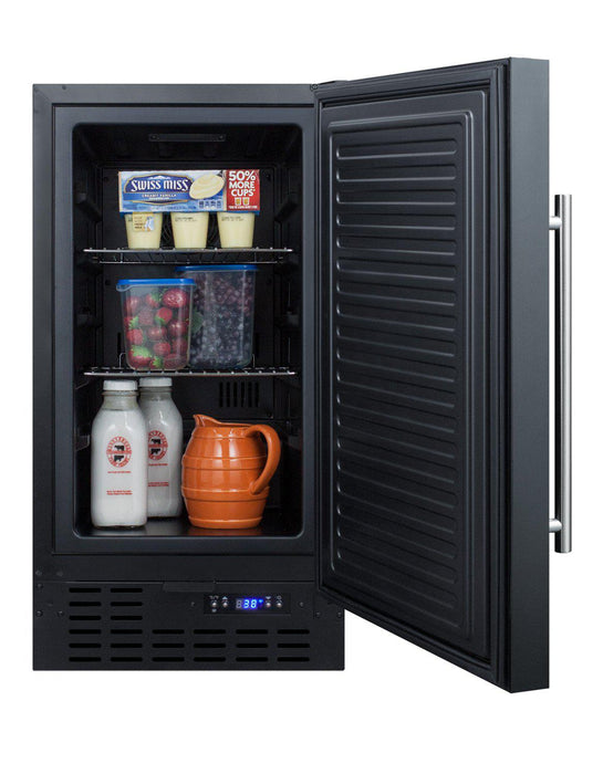 SUMMIT 18 in. Built-In Freezerless Refrigerator