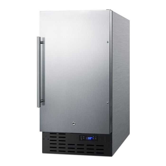 SUMMIT 18 in. Built-In Freezerless Refrigerator