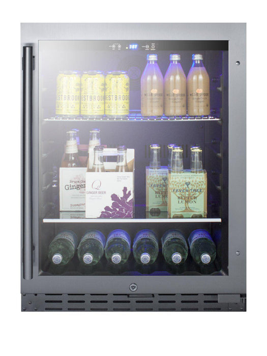 SUMMIT 24 in. Built-In Beverage Cooler, ADA-Compliant