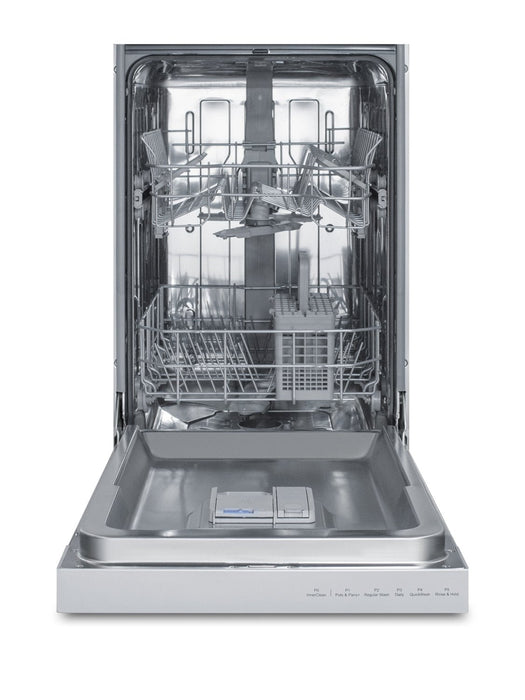 Summit 18 in. Slim Built-In Dishwasher in Stainless Steel