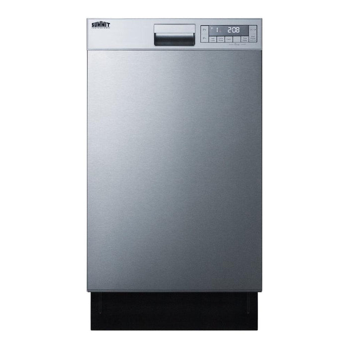 Summit 18 in. Slim Built-In Dishwasher in Stainless Steel