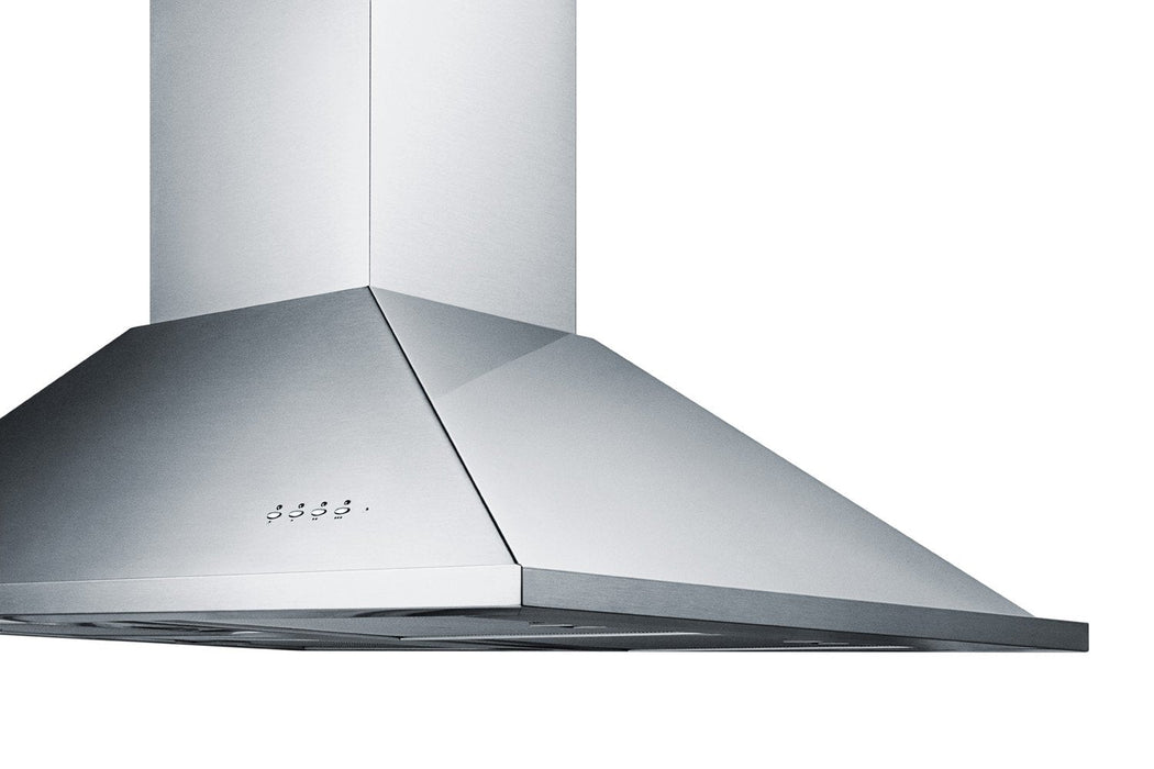 Summit 36 in. Island Mount Range Hood in Stainless Steel