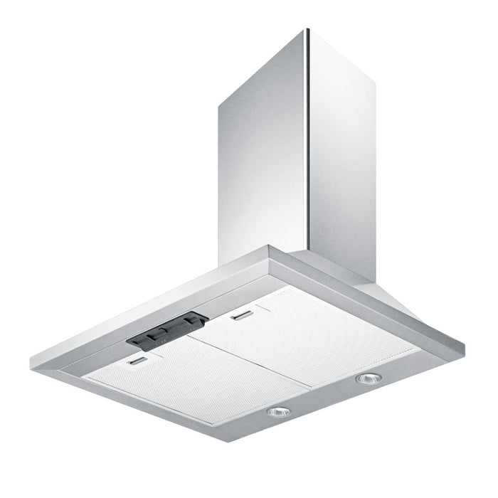 Summit Wall-Mounted Range Hood in Stainless Steel