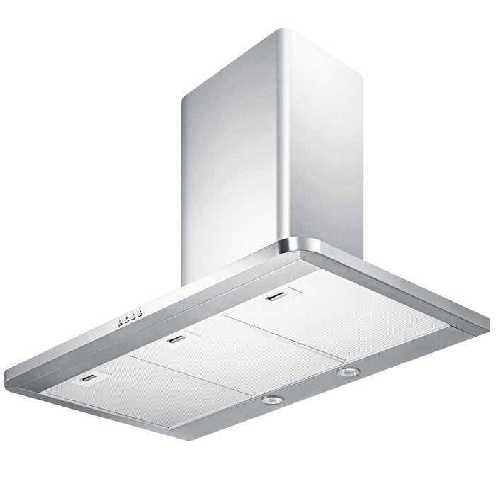 Summit Wall-Mounted Range Hood in Stainless Steel