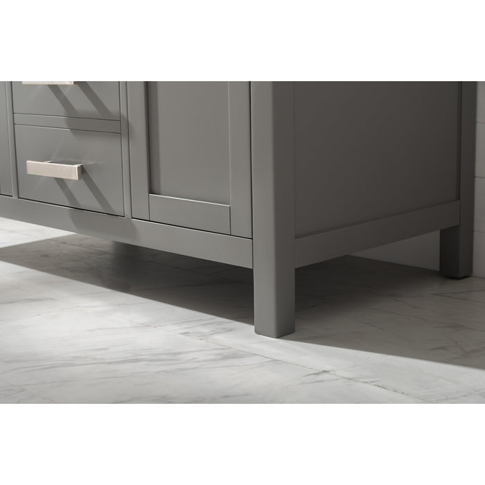 Valentino 42" Single Sink Vanity with White Quartz Top