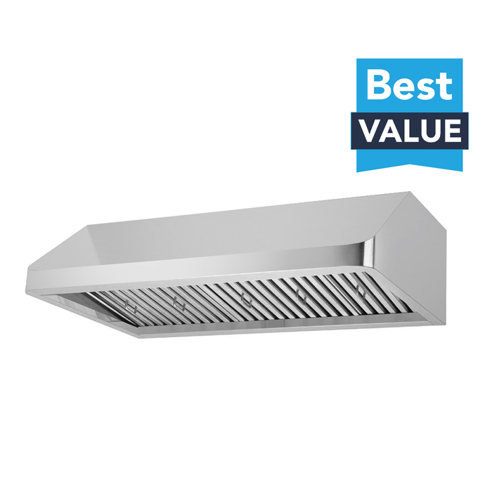 Victory Verona 30 Inch 900 CFM Under Cabinet Range Hood in Stainless Steel
