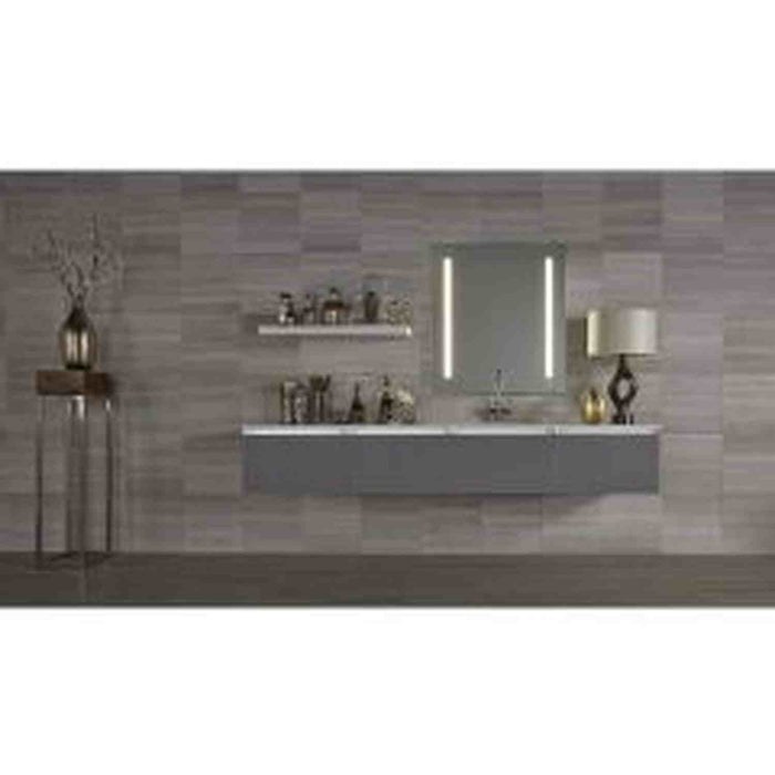 Robern 24" x 70" Full-Length Lighted Mirror with Dimmable 4000K Cool Lighting, USB Charging Ports, and a Sleek 1.5" Depth