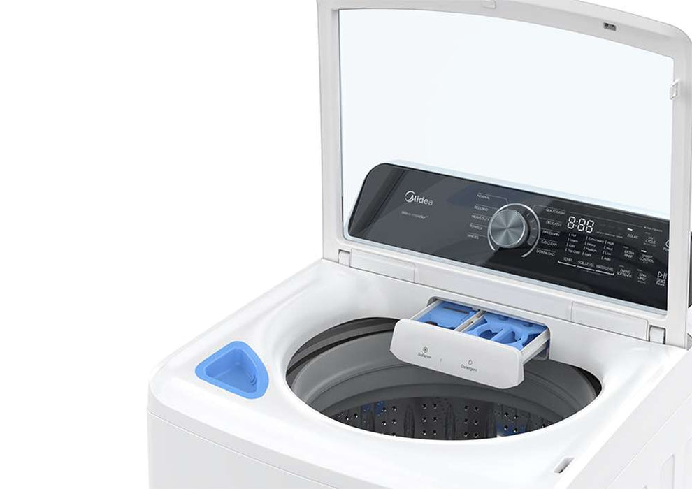 Midea 4.4 Cu. Ft. Smart Top Load Washer with PowerWave 360° Agitator