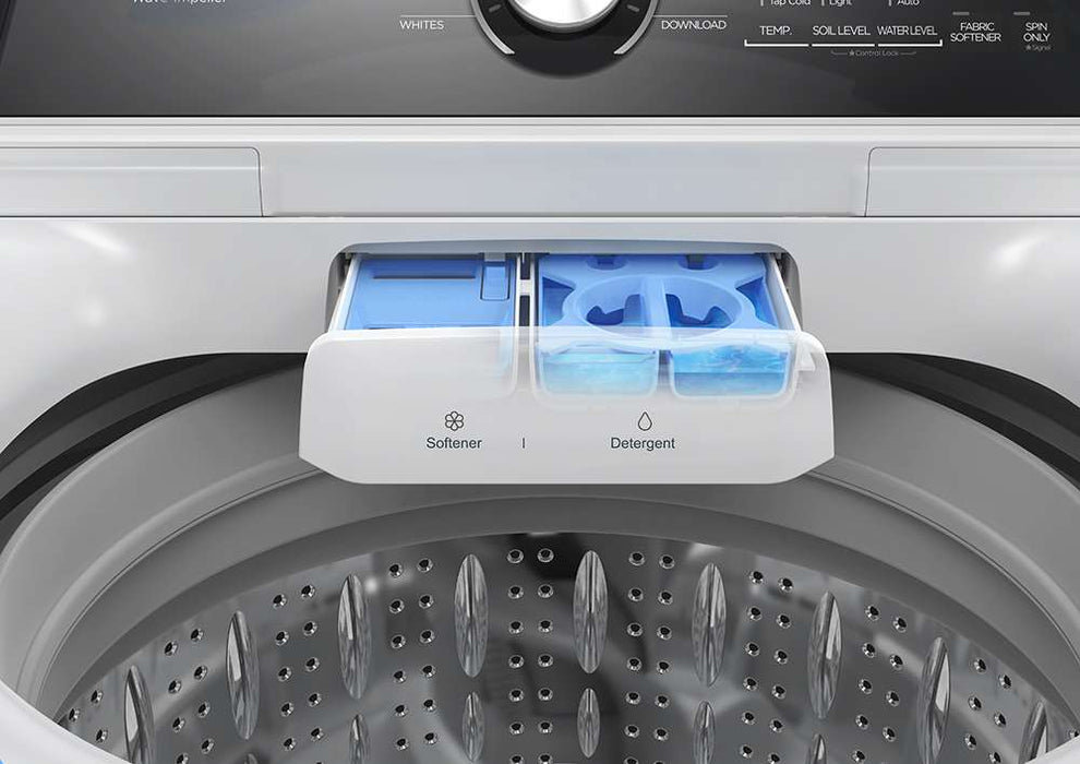 Midea 4.4 Cu. Ft. Smart Top Load Washer with PowerWave 360° Agitator