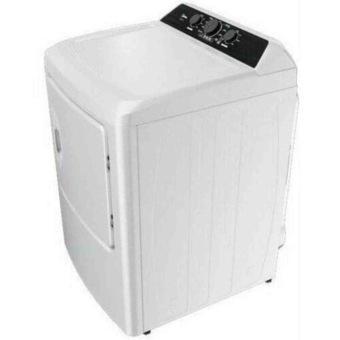 Midea - 7.0 CF Electric Dryer, Sensor Dry in White