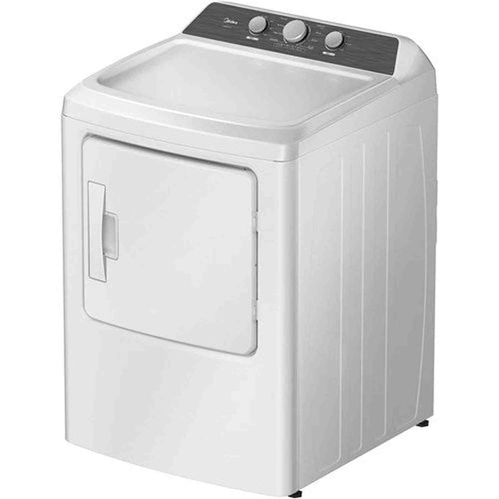 Midea 7.0 CF Gas Dryer, Sensor Dry in White