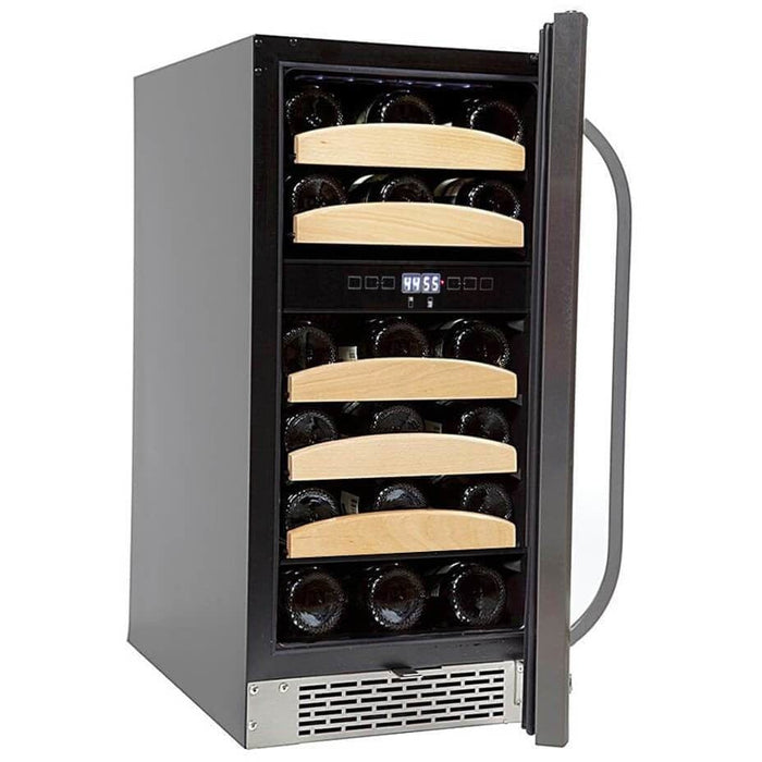 Whynter 28-Bottle Dual Temperature Zone Built-In Wine Refrigerator