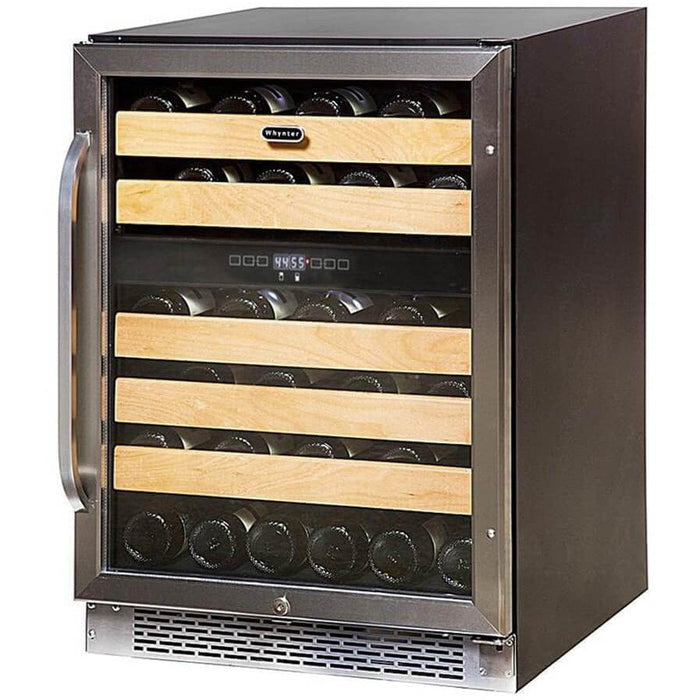 Whynter 46-bottle Dual Temperature Zone Built-In Wine Refrigerator