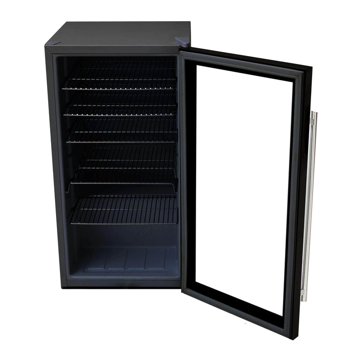 Whynter Beverage Refrigerator - Stainless Steel with Internal Fan