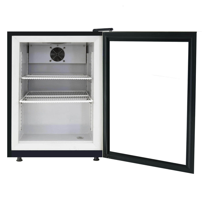 Whynter Countertop Reach In 1.8 cu ft Display Glass Door Freezer